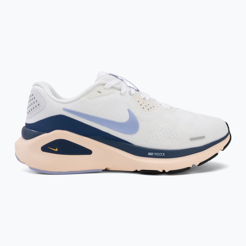 Buty do biegania damskie Nike Structure 26 white/mystic navy/sundial/aluminum 2