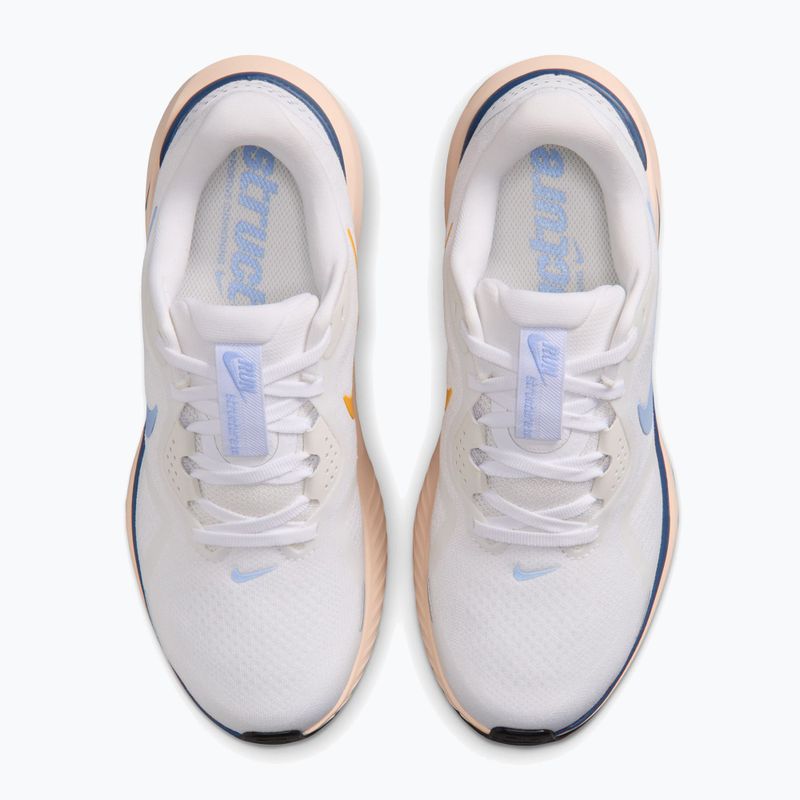 Buty do biegania damskie Nike Structure 26 white/mystic navy/sundial/aluminum 5