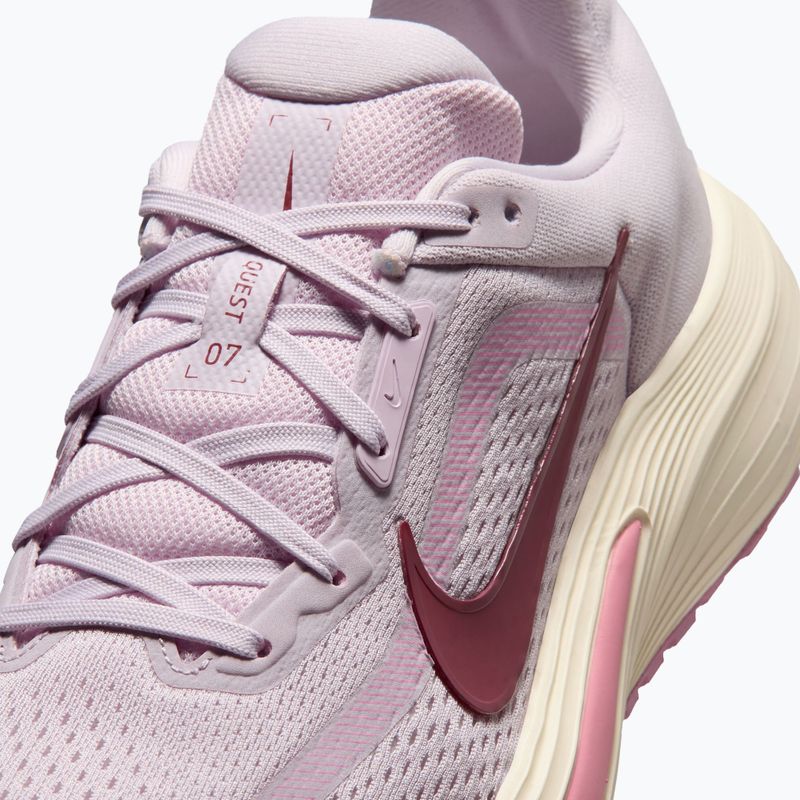 Buty do biegania damskie Nike Quest 7 bleached lilac/sail/pink rise/pink smoke 7
