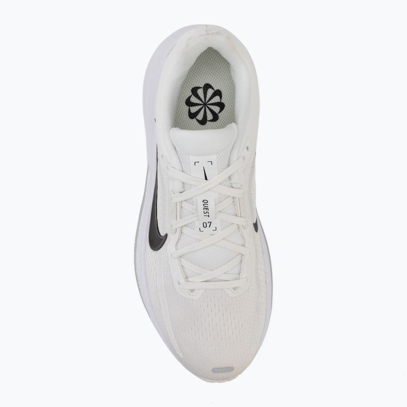 Buty do biegania damskie Nike Quest 7 summit white/white/metallic silver/black 5