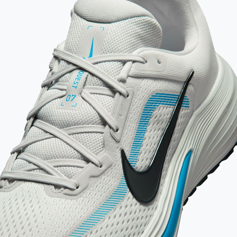 Buty do biegania męskie Nike Quest 7 vast grey/light current blue/anthracite 7