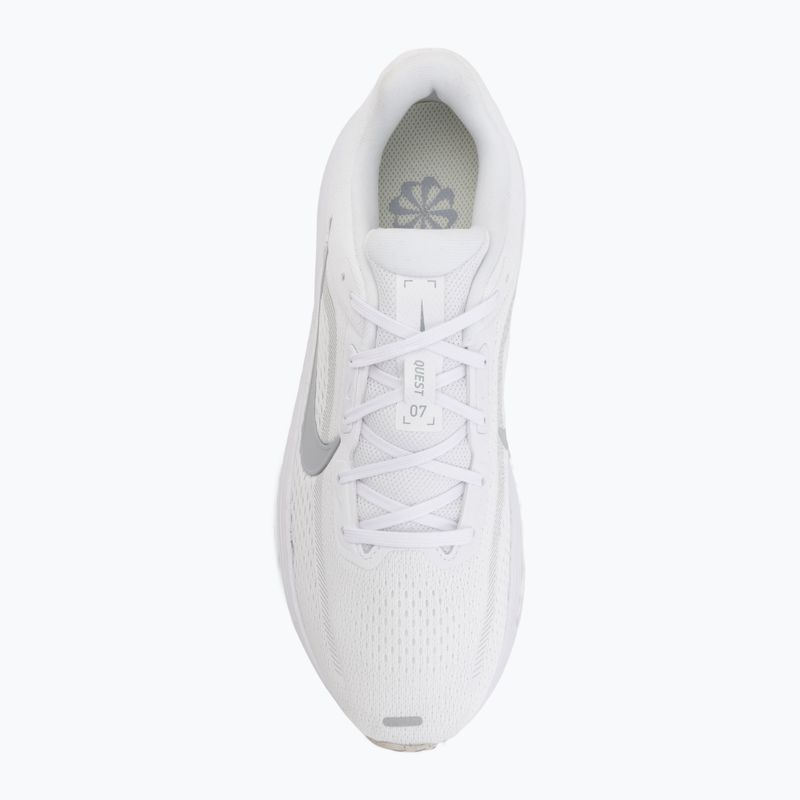 Buty do biegania męskie Nike Quest 7 white/vast grey/vast grey/wolf grey 5