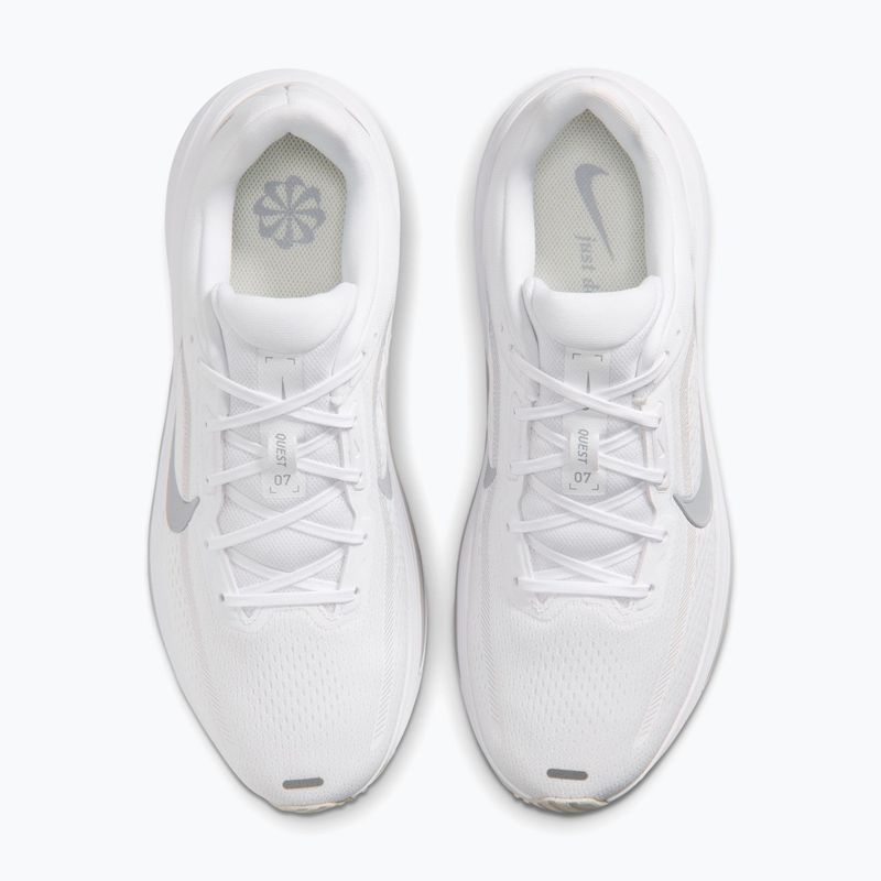 Buty do biegania męskie Nike Quest 7 white/vast grey/vast grey/wolf grey 5