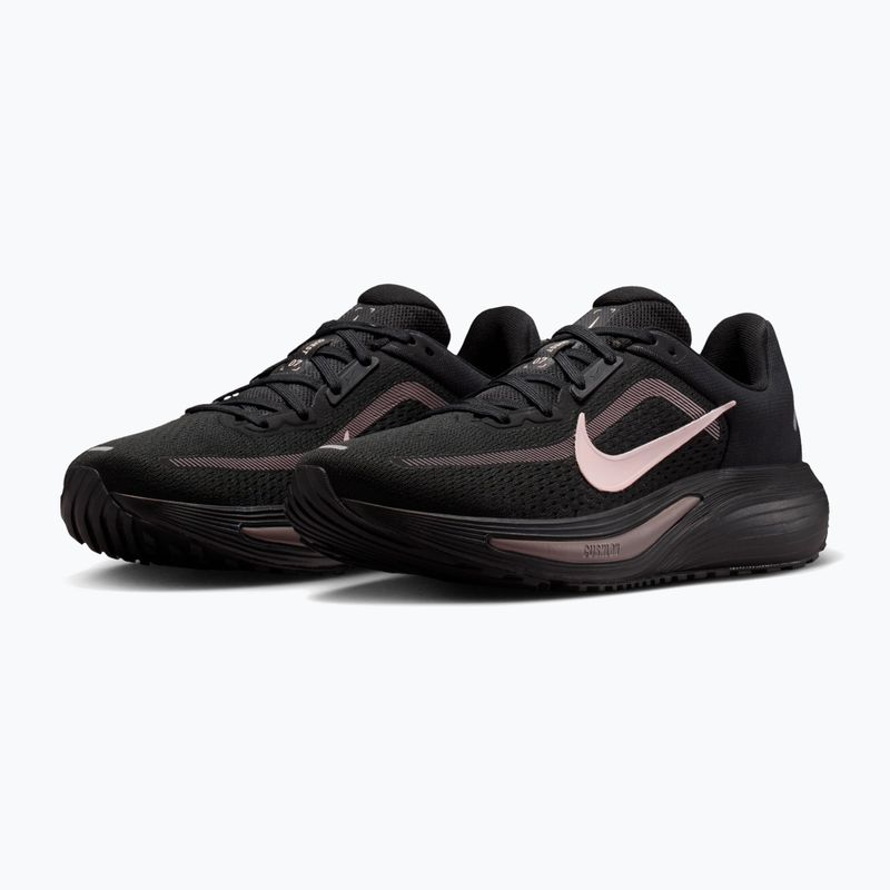 Buty do biegania damskie Nike Quest 7 black/taupe haze/silt red 3