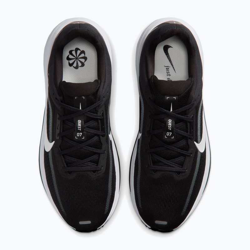 Buty do biegania męskie Nike Quest 7 black/anthracite/white 5