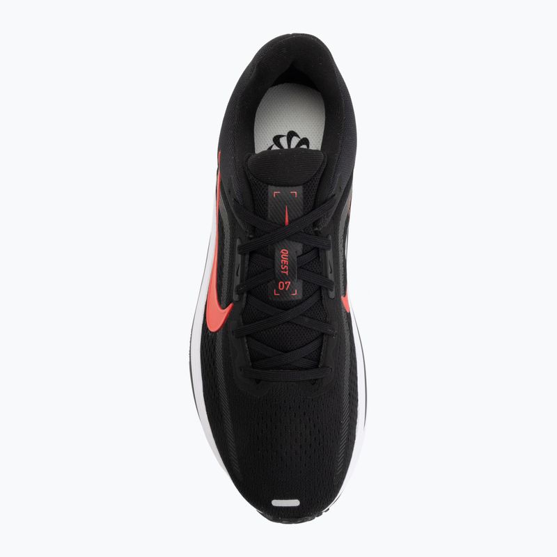 Buty do biegania męskie Nike Quest 7 black/white/anthracite/red orbit 5