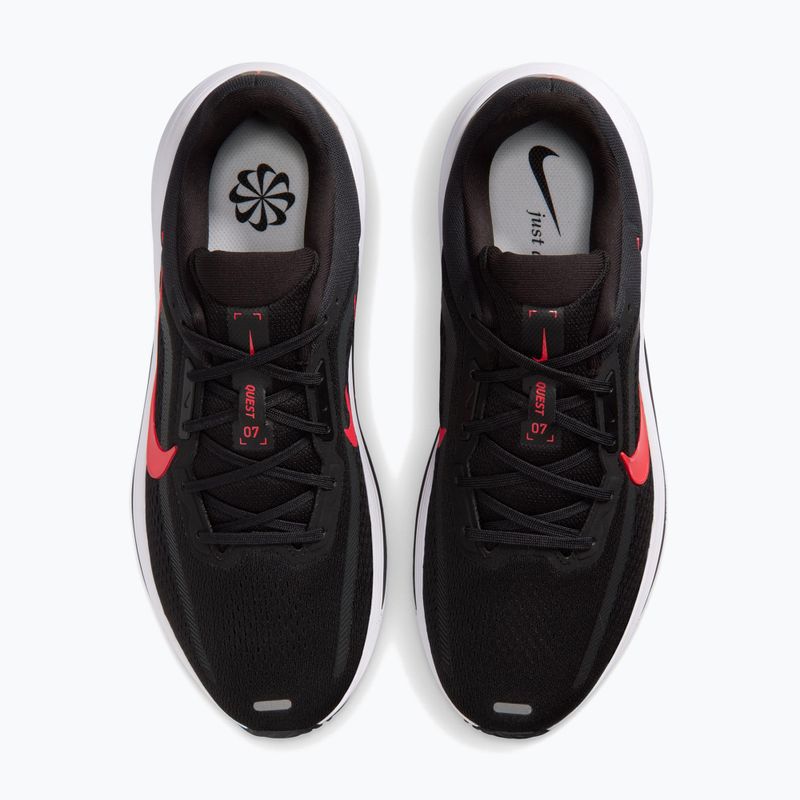Buty do biegania męskie Nike Quest 7 black/white/anthracite/red orbit 5