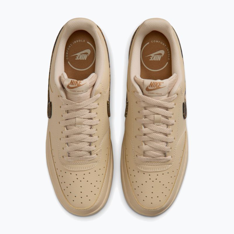 Buty męskie Nike Court Vision SE Rattan/Rocky Tan/Mink Brown 5