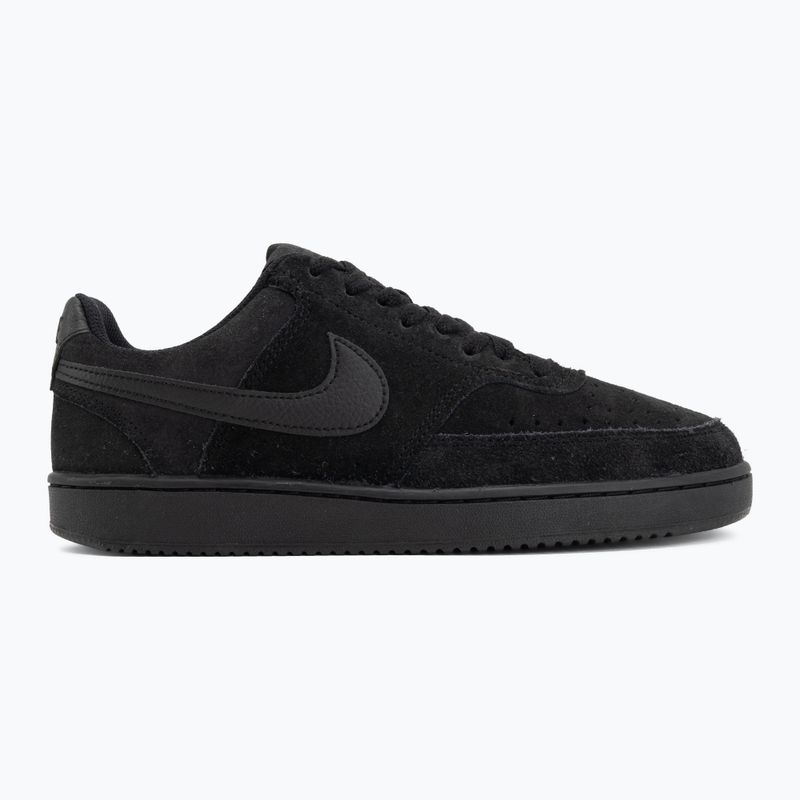 Buty męskie Nike Court Vision Low black/dark smoke grey/black 2