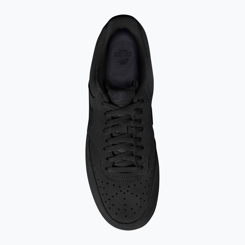 Buty męskie Nike Court Vision Low black/dark smoke grey/black 4