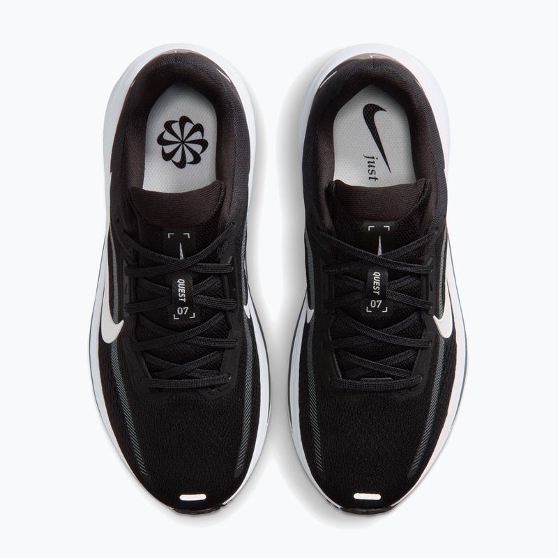 Buty do biegania damskie Nike Quest 7 black/anthracite/white 5