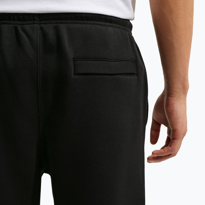 Spodnie męskie Nike Club Cuffed Brushed black/black/football blue 4