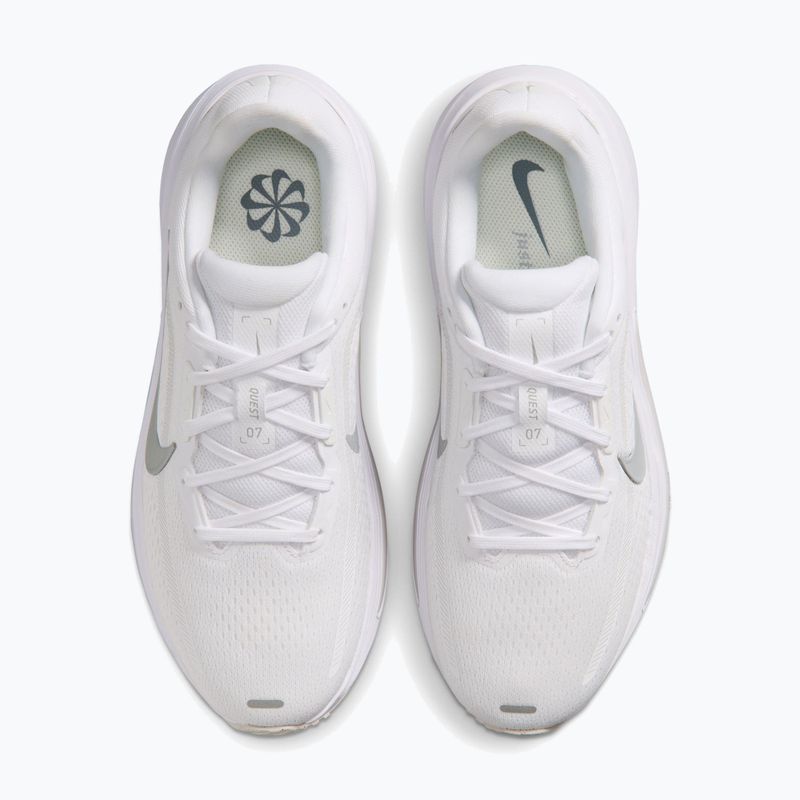 Buty do biegania damskie Nike Quest 7 white/vast grey/vast grey/wolf grey 5