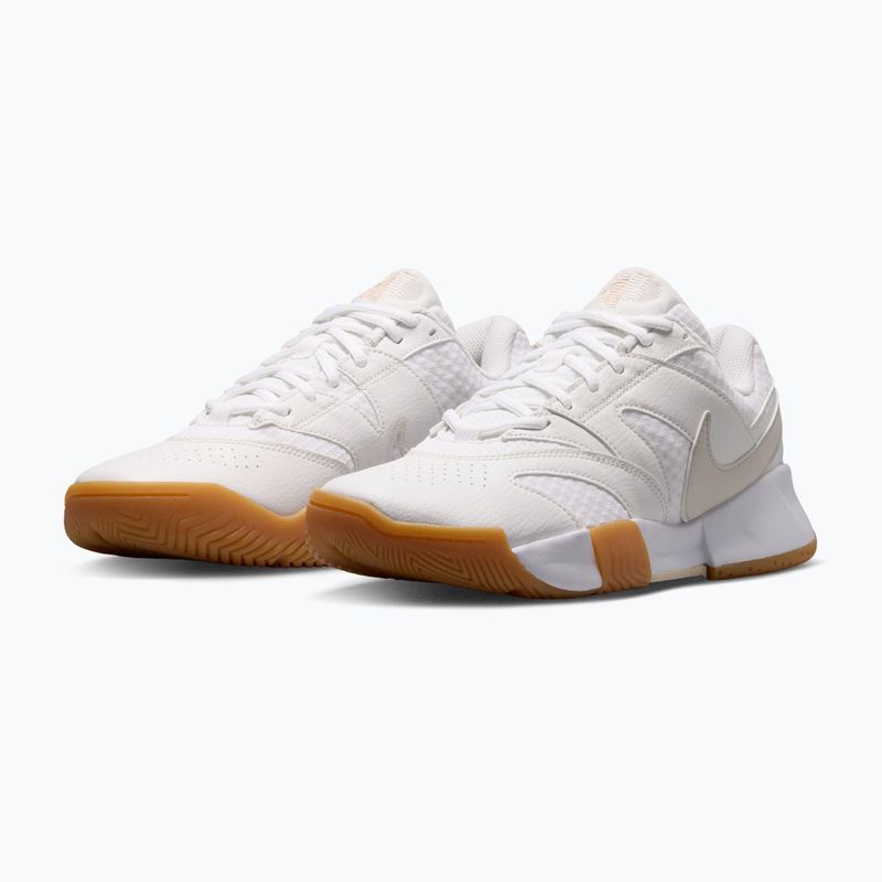 Buty do tenisa damskie Nike Court Lite 4 White/Summit White/Linen/Light Orewood Brown 3