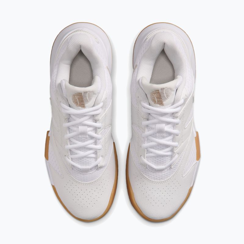 Buty do tenisa damskie Nike Court Lite 4 White/Summit White/Linen/Light Orewood Brown 5