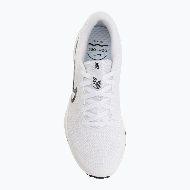 Buty do biegania damskie Nike Run Defy white/sail/off white/black 5