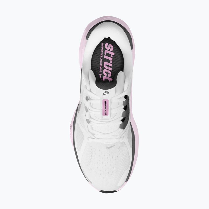 Buty do biegania damskie Nike Structure Plus white/black/metallic silver 4
