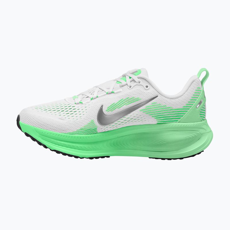 Buty do biegania damskie Nike Vomero 18 white/illusion green/metallic silver 2