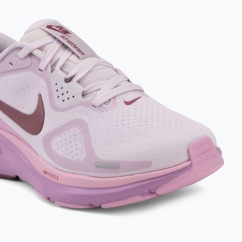 Buty do biegania damskie Nike Structure 26 bleached lilac/pink rise/pink smoke 7