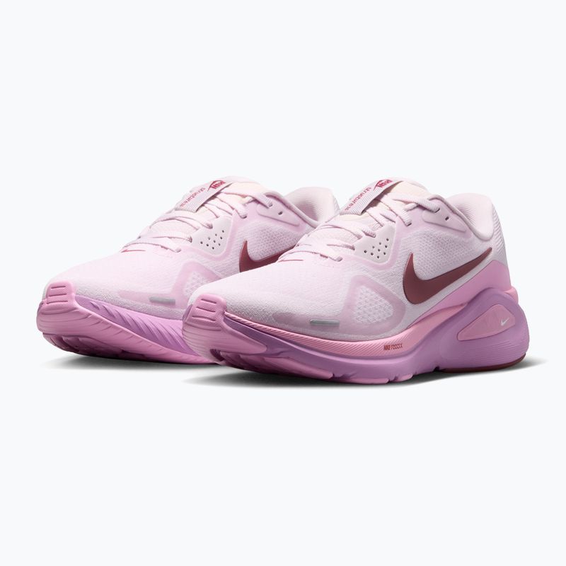 Buty do biegania damskie Nike Structure 26 bleached lilac/pink rise/pink smoke 3