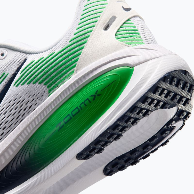 Buty do biegania męskie Nike Vomero 18 white/green spark/midnight navy 8
