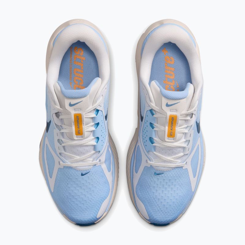 Buty do biegania damskie Nike Structure Plus white/aluminum/sundial/mystic navy 5