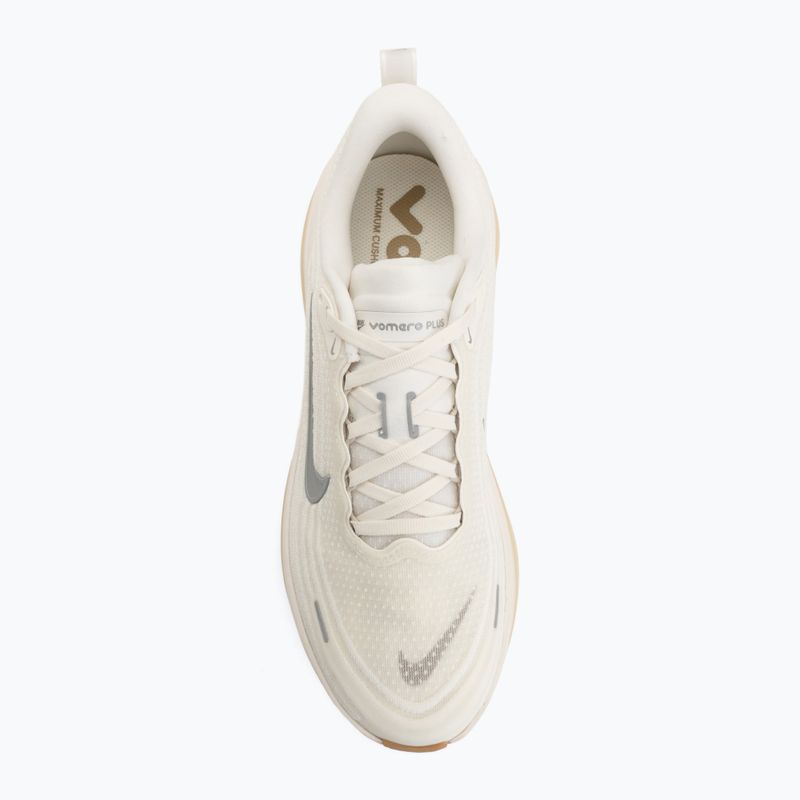 Buty do biegania męskie Nike Vomero Plus sail/coconut milk/metallic silver 5