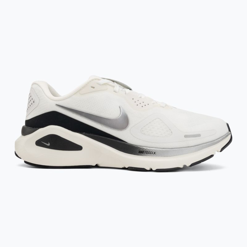 Buty do biegania damskie Nike Structure 26 summit white/anthracite/metallic silver 2