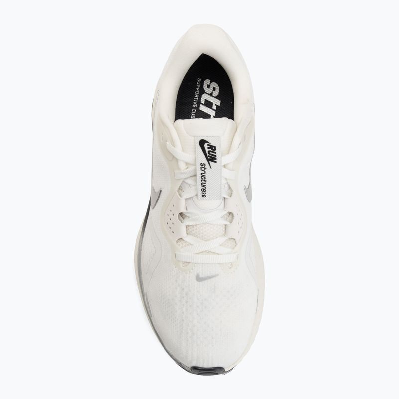 Buty do biegania damskie Nike Structure 26 summit white/anthracite/metallic silver 5