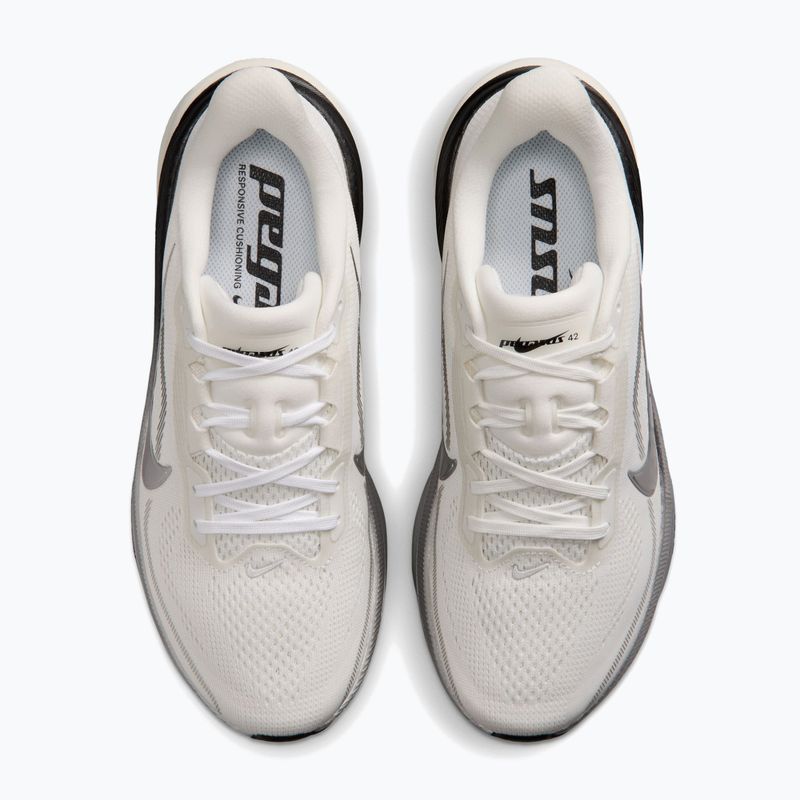 Buty do biegania damskie Nike Pegasus 42 summit white/sail/black/metallic silver 4