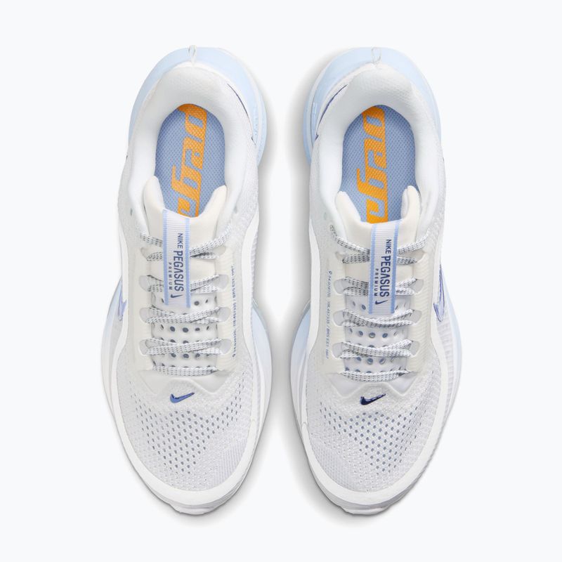 Buty do biegania damskie Nike Pegasus Premium white/aluminum/sundial/mystic navy 5