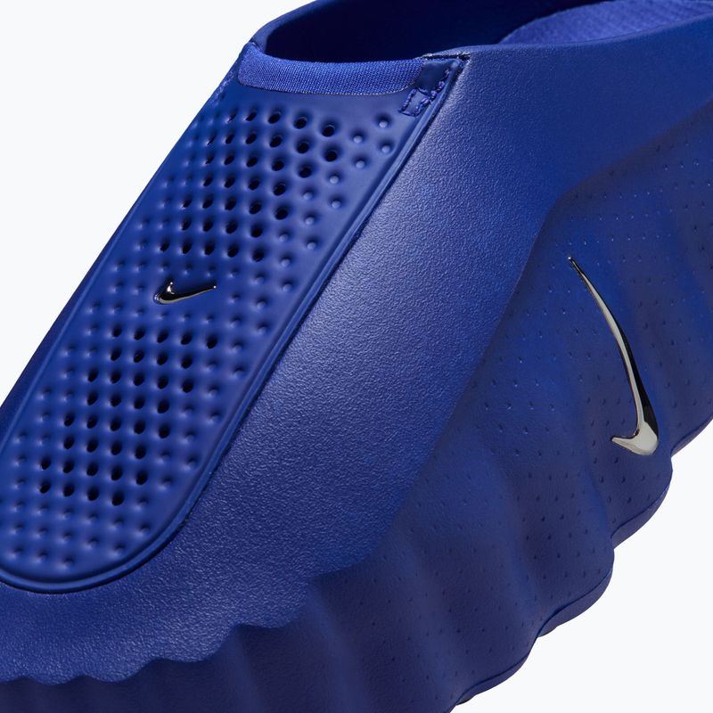 Klapki damskie Nike Mind 001 old royal/midnight navy/metallic silver 5