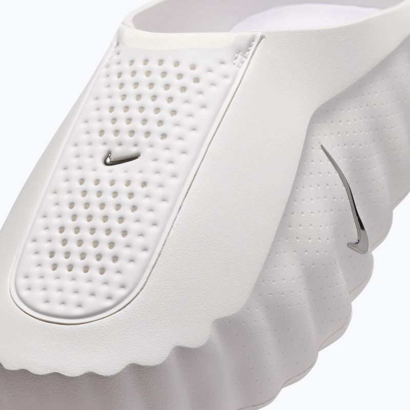Klapki damskie Nike Mind 001 summit white/phantom/metallic silver 5