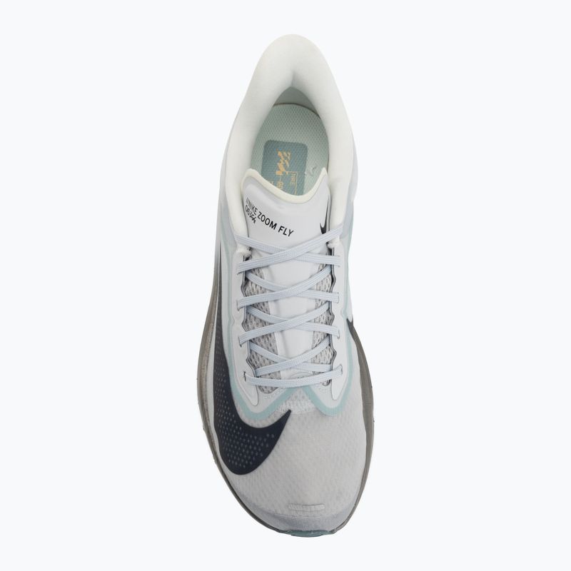 Buty do biegania męskie Nike Zoom Fly 6 pure platinum/grey fog/dark obsidian 5
