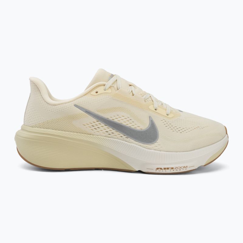 Buty do biegania męskie Nike Pegasus 42 coconut milk/light khaki/metallic silver 2