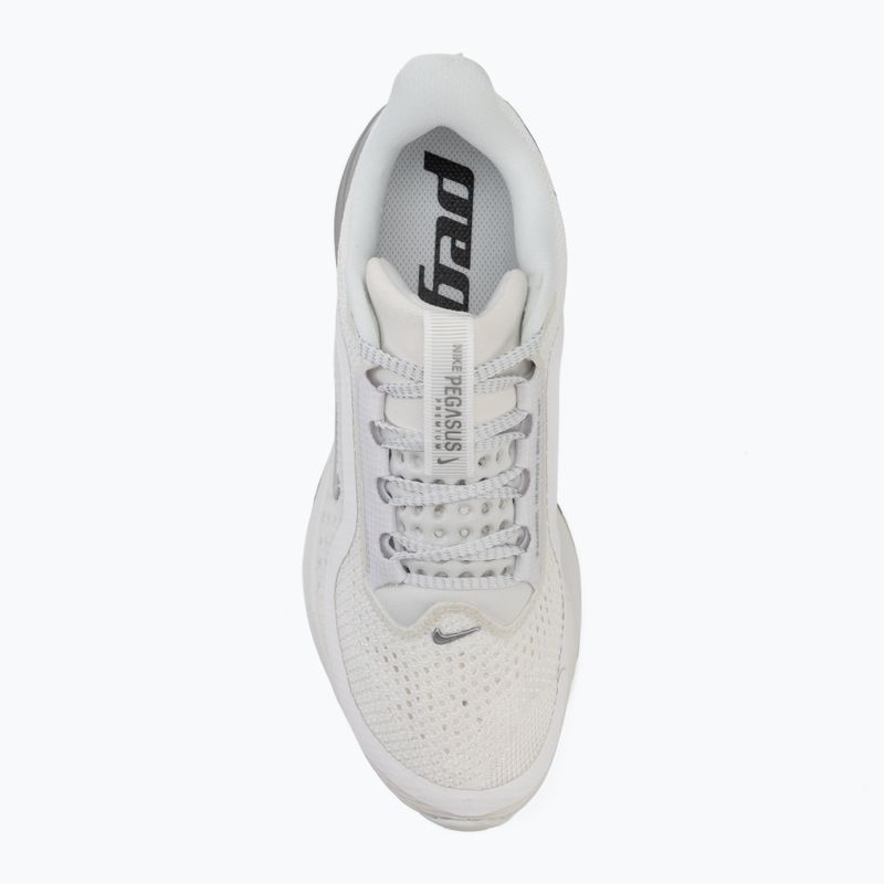 Buty do biegania damskie Nike Pegasus Premium summit white/grey fog/metallic silver 5