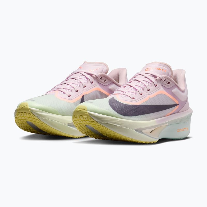 Buty do biegania damskie Nike Zoom Fly 6 bleached lilac/volt tint/purple dynasty 3