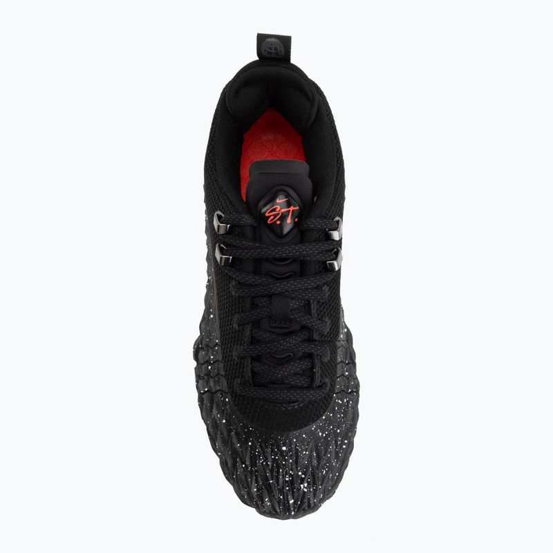 Buty do koszykówki męskie Nike S.T. Charge Black/dark smoke grey/black/bright crimson 5