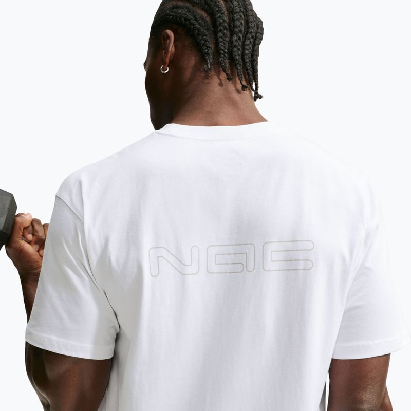 Koszulka treningowa męska Nike N.A.C. white/ight smoke grey 4