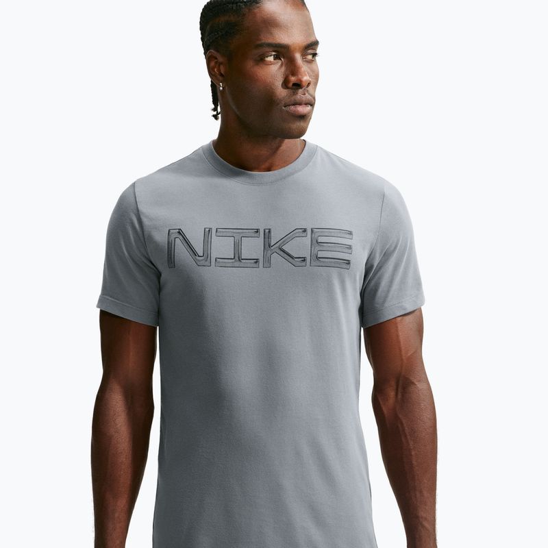 Koszulka treningowa męska Nike Dri-FIT Training T-Shirt smoke grey/black 3