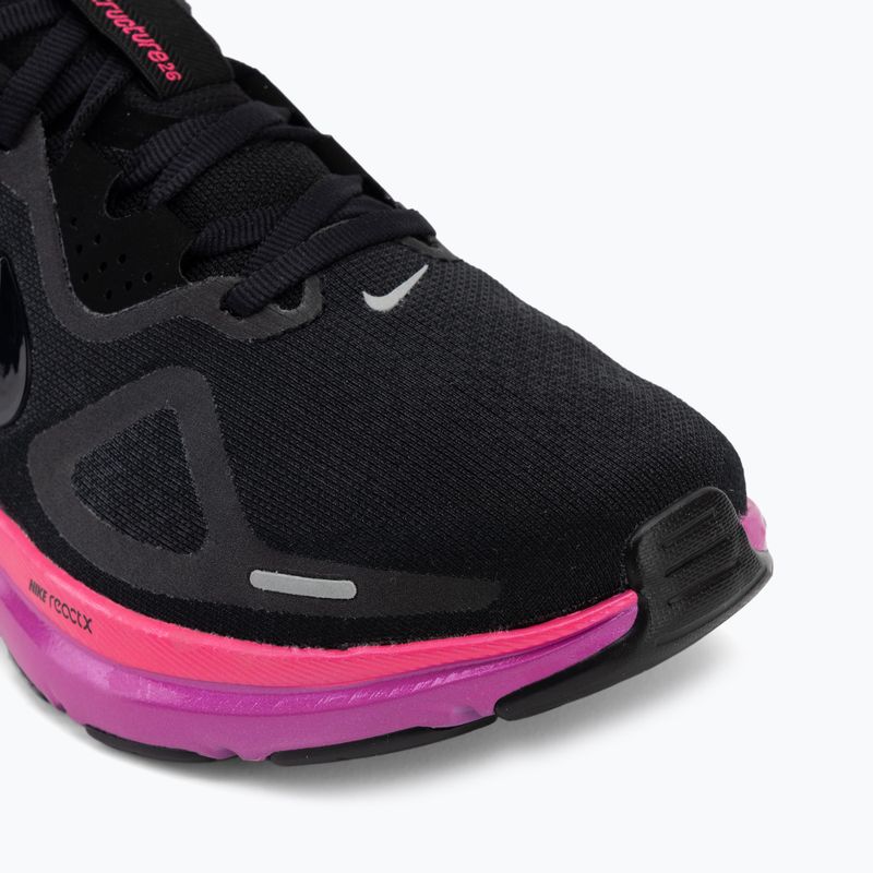 Buty do biegania damskie Nike Structure 26 black/hyper pink/laser crimson/black 7