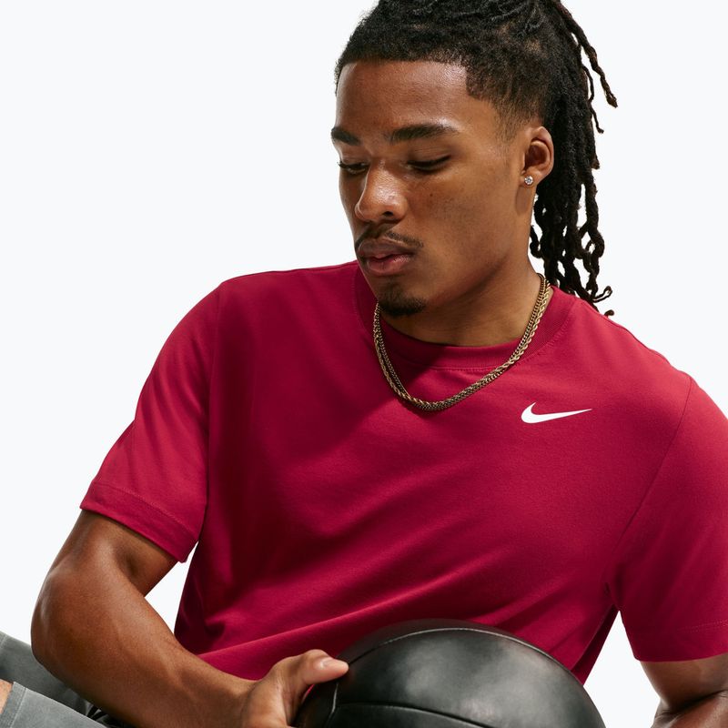 Koszulka treningowa męska Nike Dri-FIT tough red/white 5