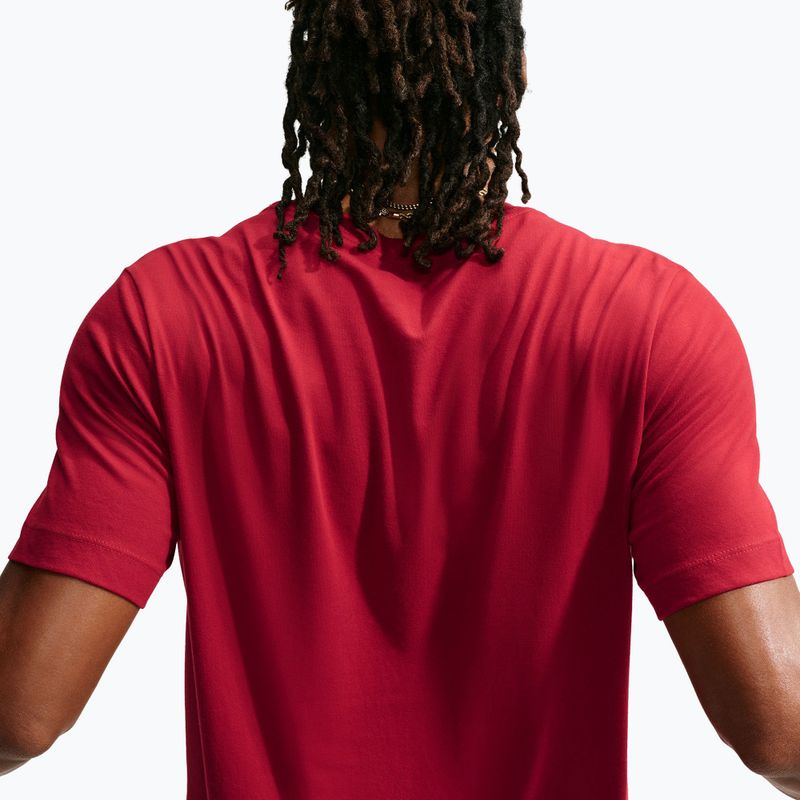 Koszulka treningowa męska Nike Dri-FIT tough red/white 6