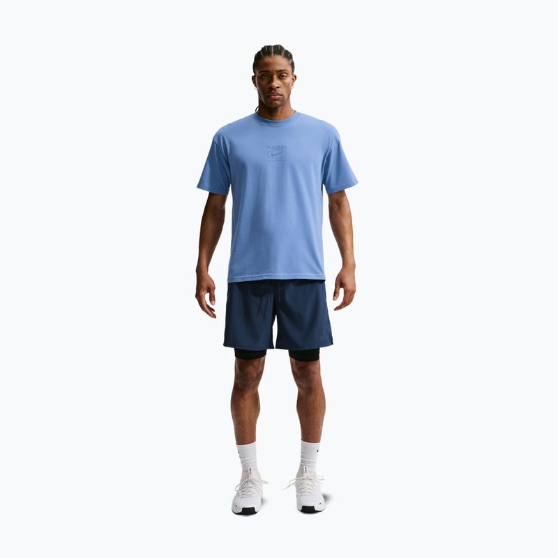 Koszulka treningowa męska Nike N.A.C. indigo storm 7