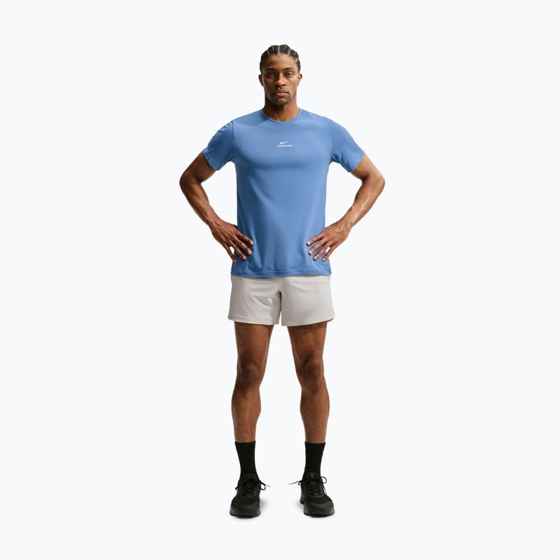 Koszulka treningowa męska Nike Pro indigo storm/white 2