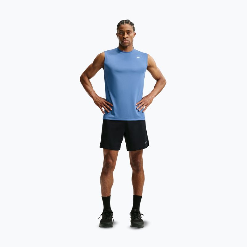 Koszulka treningowa męska Nike Dri-FIT Sleeveless Training Top indigo storm/white 7
