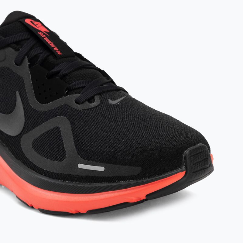 Buty do biegania męskie Nike Structure 26 black/bright crimson/metallic dark grey 7