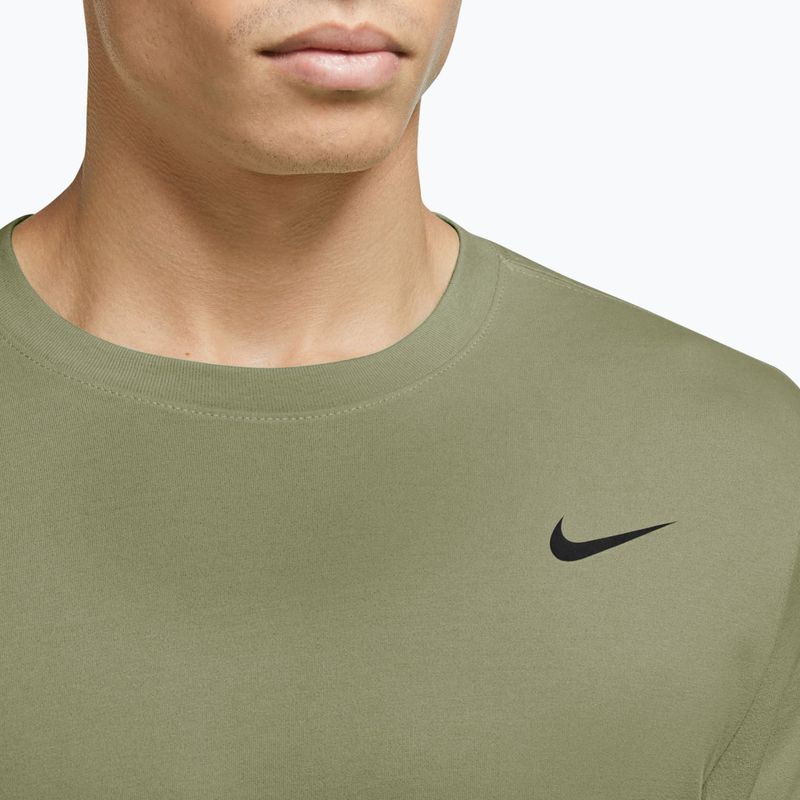 Koszulka treningowa męska Nike Dri-FIT dusty olive/black 3