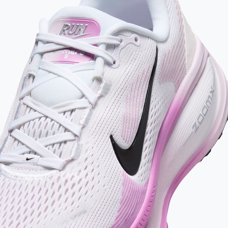 Buty do biegania damskie Nike Vomero 18 white/bleached lilac/light magenta/black 3
