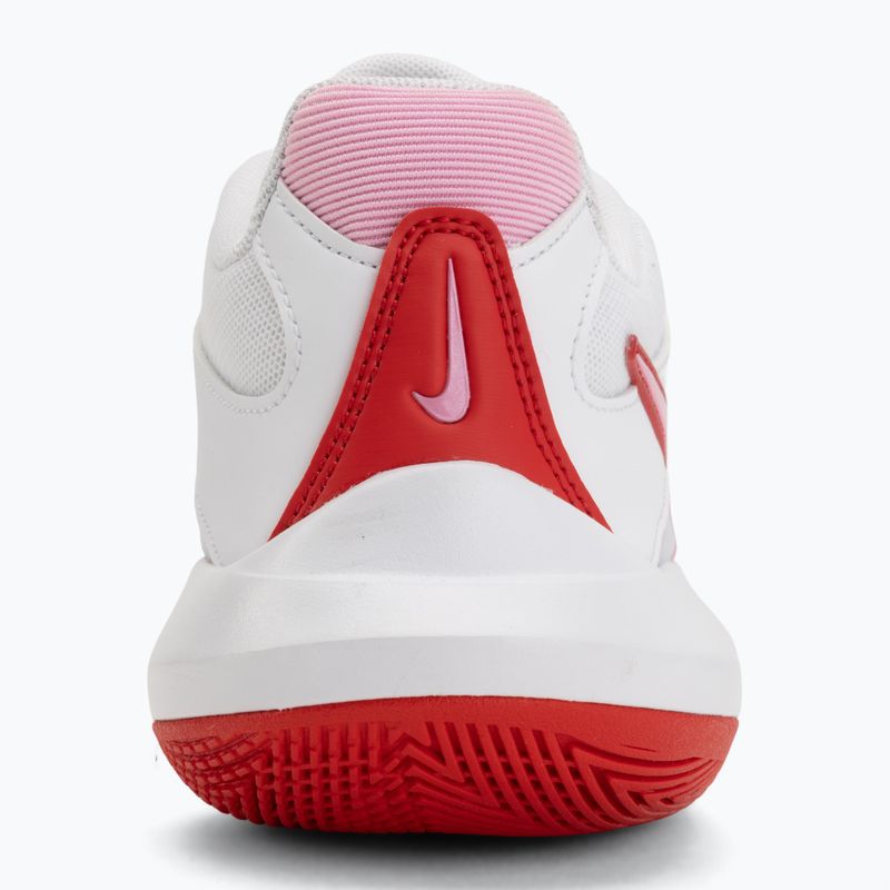 Buty do siatkówki Nike Zoom Hyperspeed Court 2 white/pink rise/university red 6